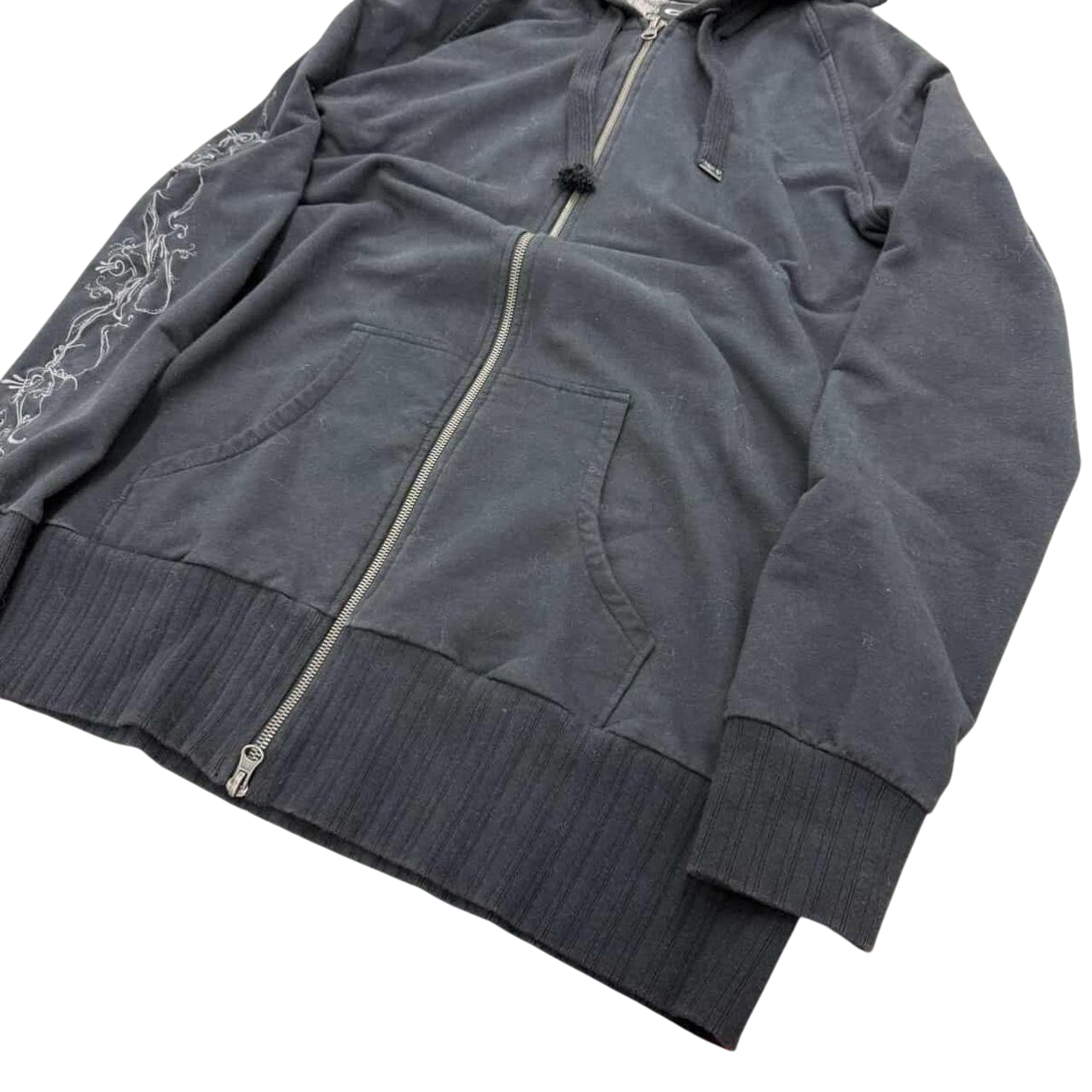 Y2K Oakley Double Zip Hoodie